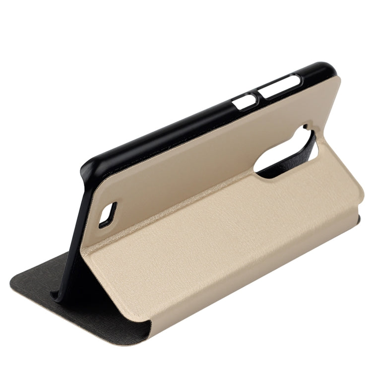 OCUBE Spring Texture Horizontal Flip Leather Case for Oukitel C12 / C12 Pro, with Holder