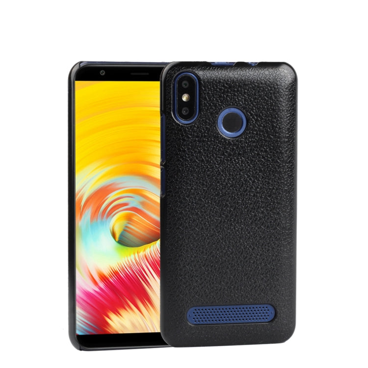 OCUBE Litchi Texture PC Protective Back Case for Vernee T3 Pro