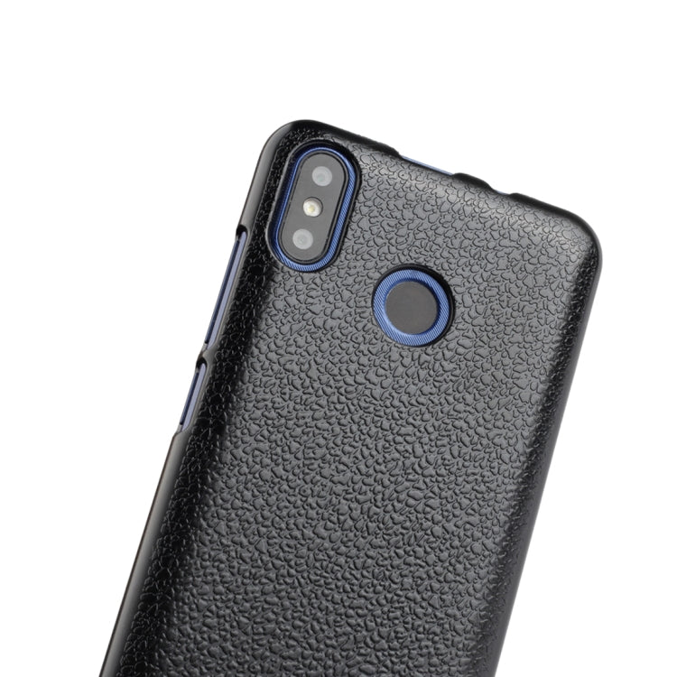 OCUBE Litchi Texture PC Protective Back Case for Vernee T3 Pro