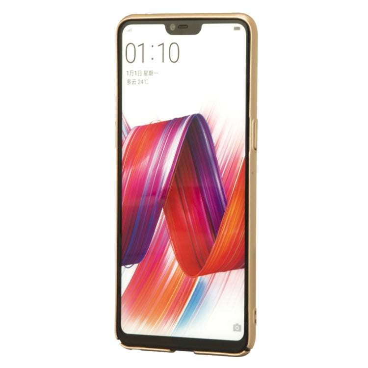 Lenuo Leshield Series for OPPO R15 PC Shockproof Protective Back Cover Case(Gold)