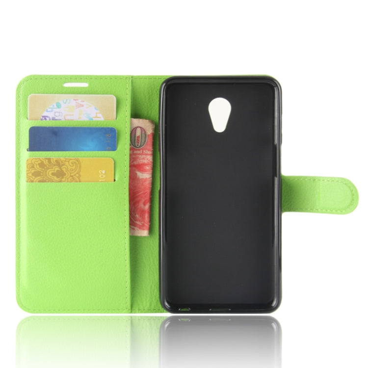 For Meizu  Meilan M6s PU + TPU Litchi Texture Horizontal Flip Leather Case with Wallet & Holder & Card Slots