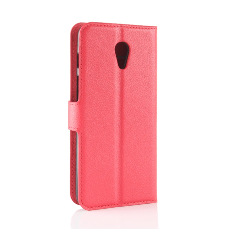 For Meizu  Meilan M6s PU + TPU Litchi Texture Horizontal Flip Leather Case with Wallet & Holder & Card Slots