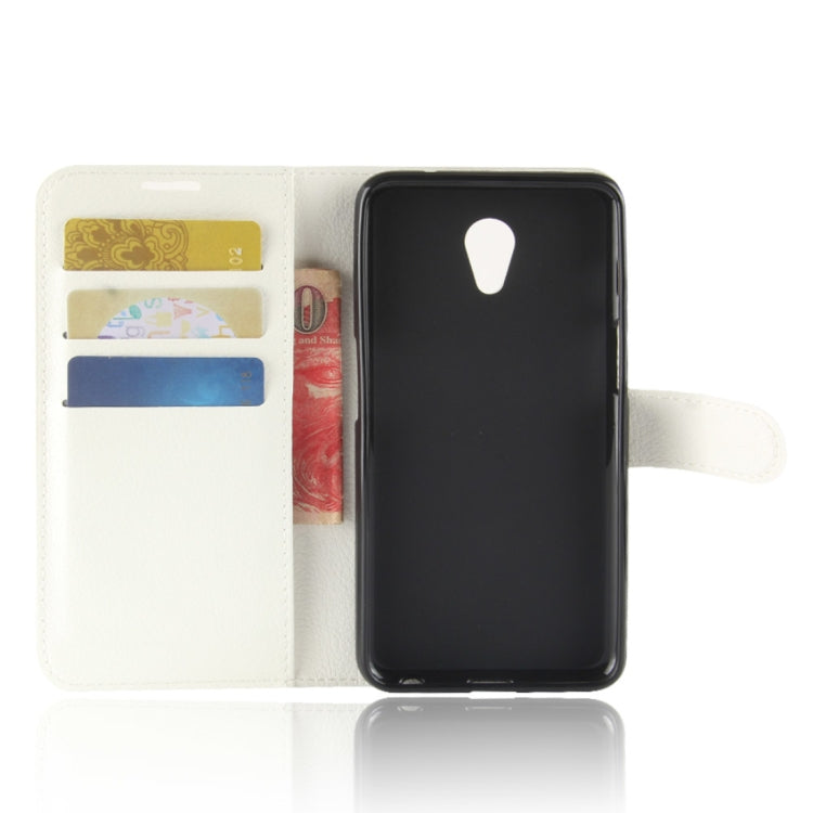 For Meizu  Meilan M6s PU + TPU Litchi Texture Horizontal Flip Leather Case with Wallet & Holder & Card Slots
