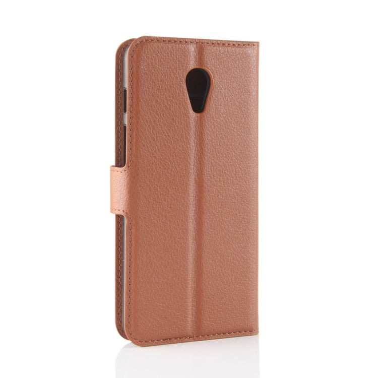 For Meizu  Meilan M6s PU + TPU Litchi Texture Horizontal Flip Leather Case with Wallet & Holder & Card Slots