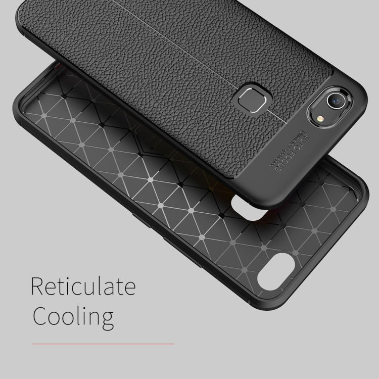 Litchi Texture TPU Protective Case for Vivo Y83