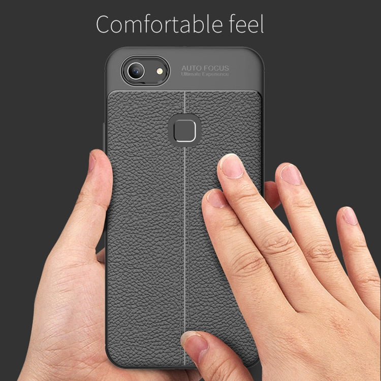 Litchi Texture TPU Protective Case for Vivo Y83