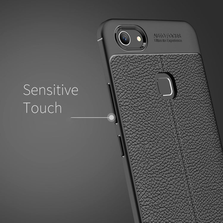 Litchi Texture TPU Protective Case for Vivo Y83