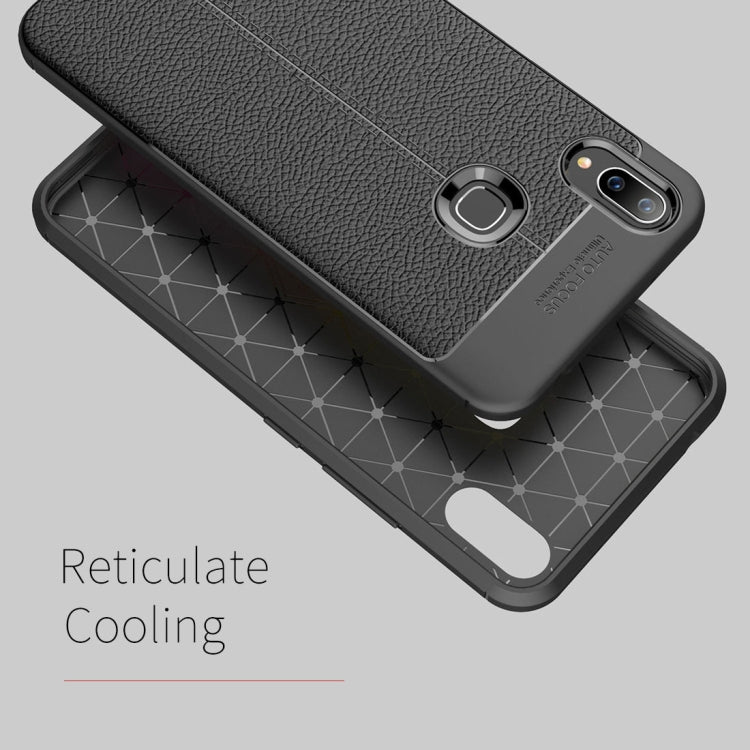 Litchi Texture TPU Protective Case for Vivo  X21i