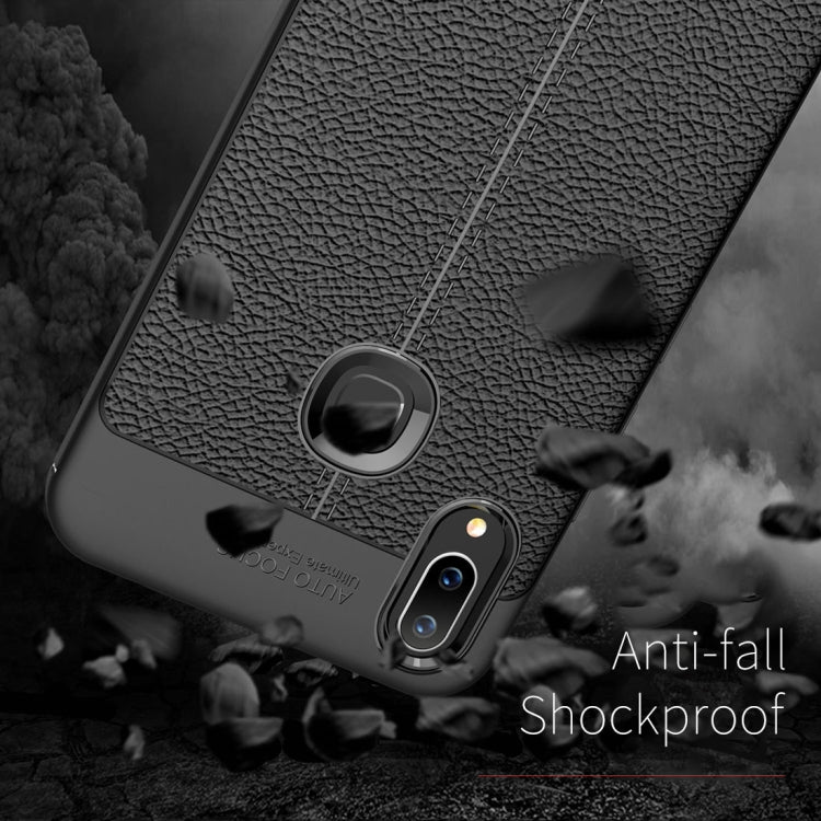 Litchi Texture TPU Protective Case for Vivo  X21i