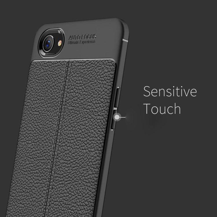 Litchi Texture TPU Protective Case for OPPO Realme 1