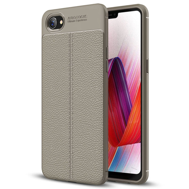 Litchi Texture TPU Protective Case for OPPO Realme 1