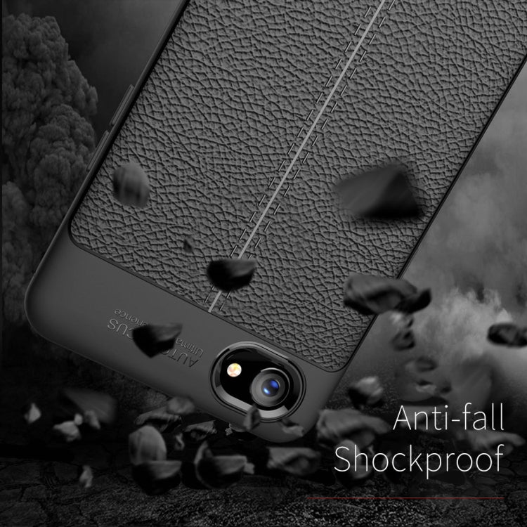 Litchi Texture TPU Protective Case for OPPO Realme 1