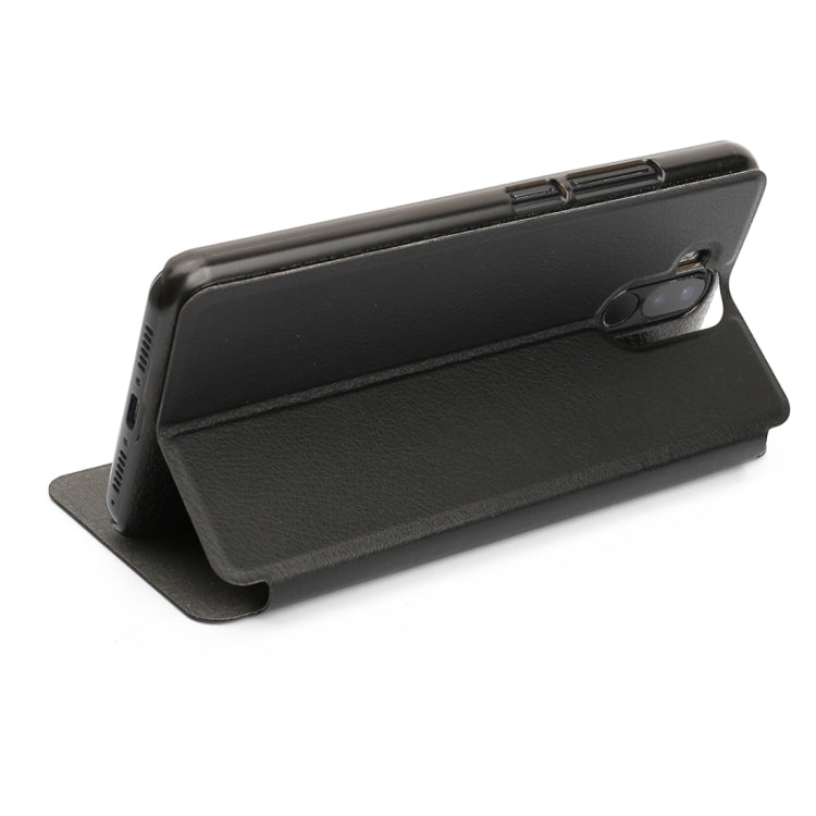 OCUBE for Ulefone Power 3 (MPH1327) Spring Texture Horizontal Flip Leather Case with Holder (Black)