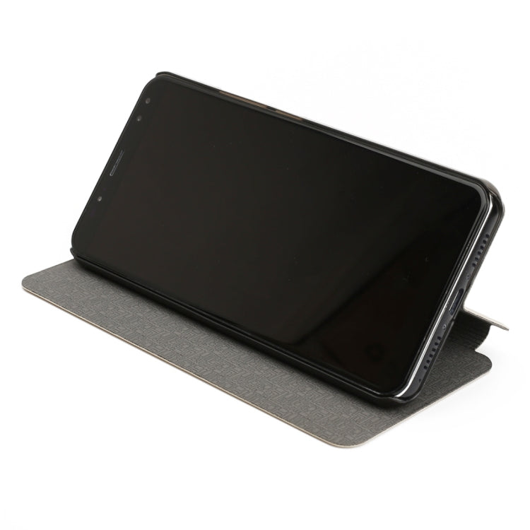 OCUBE for Ulefone Power 3 (MPH1327) Spring Texture Horizontal Flip Leather Case with Holder (Black)