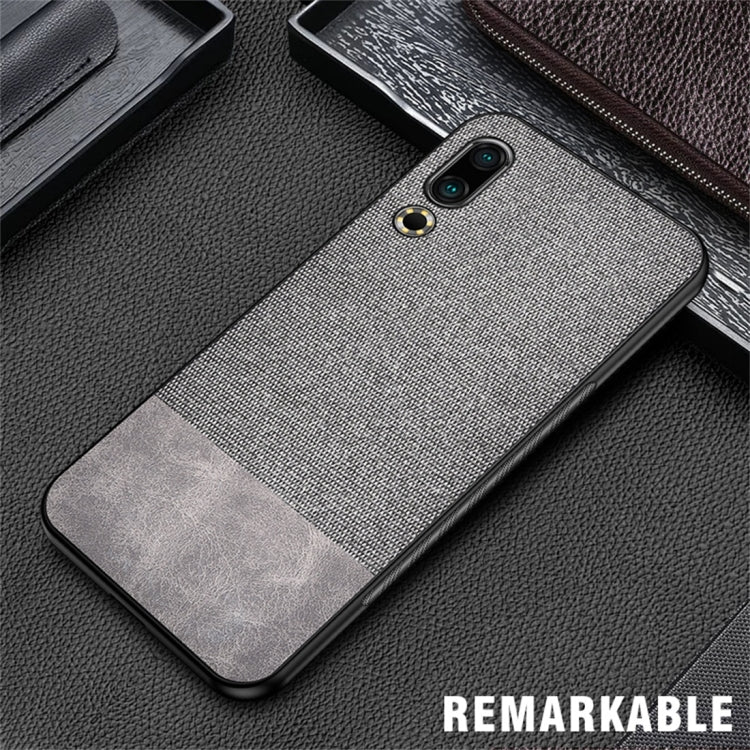 Shockproof Splicing PU + Cloth Protective Case for Meizu 16S