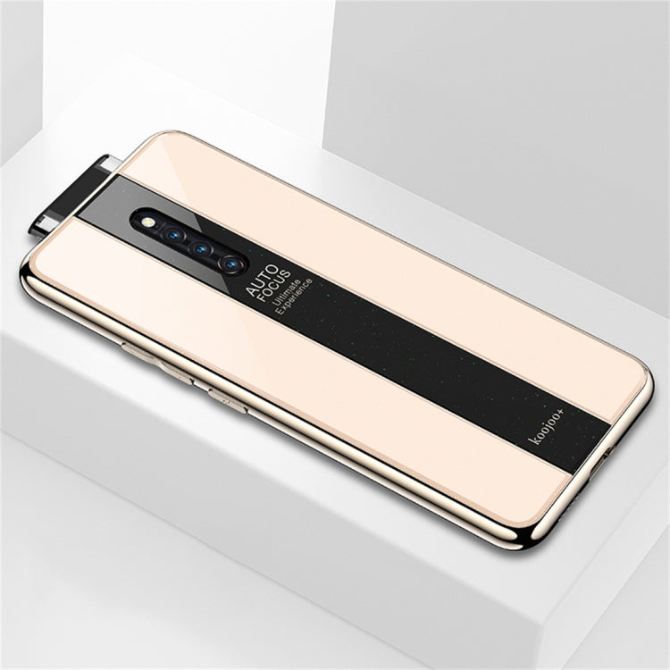 Electroplated Mirror Glass Protective Case for Vivo X27 Pro