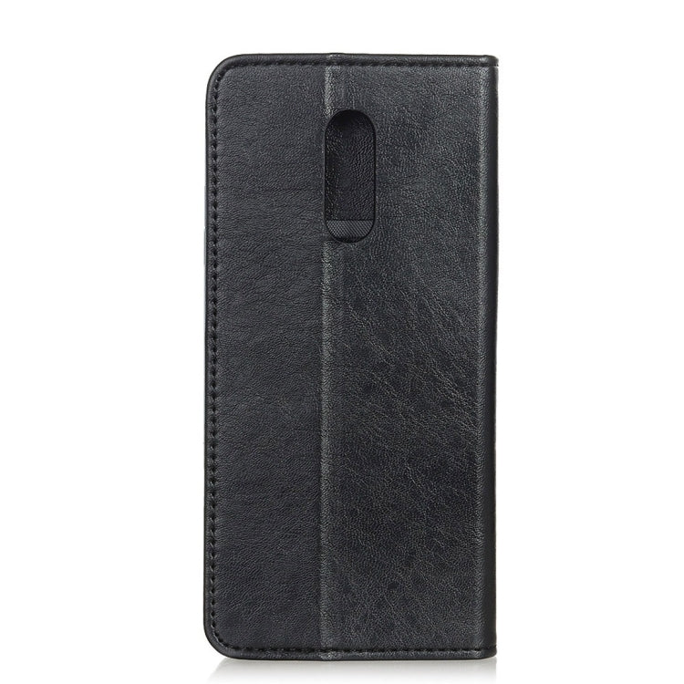 Magnetic Retro Crazy Horse Texture Horizontal Flip Leather Case for OnePlus 7, with Holder & Card Slots & Wallet