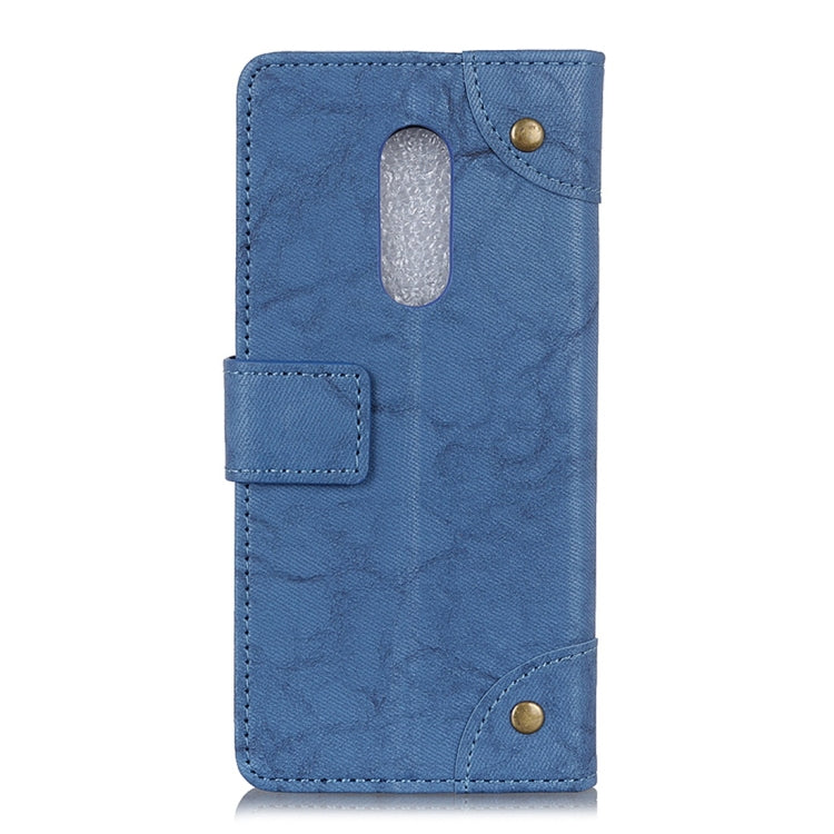 Copper Buckle Retro Crazy Horse Texture Horizontal Flip Leather Case for OnePlus 7, with Holder & Card Slots & Wallet