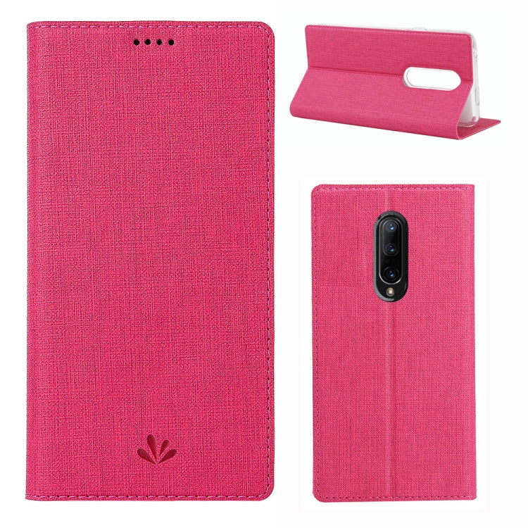 ViLi Texture PU Leather Case for Oneplus 7 Pro ,with Holder & Card Slots & Wallet
