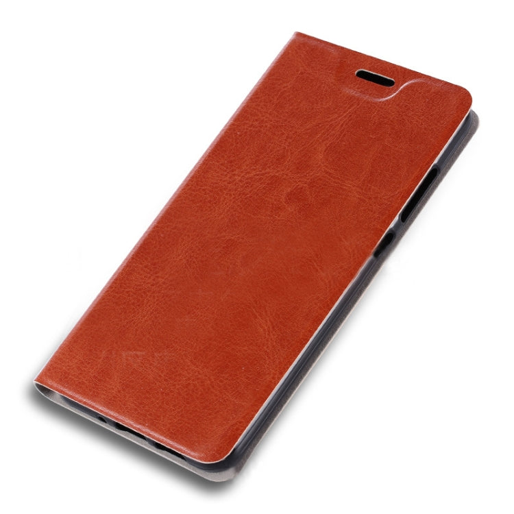 Crazy Horse Texture Horizontal Flip Shockproof Leather Case for OPPO AX5, with Holder