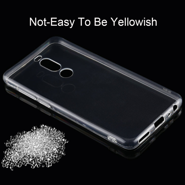 50 PCS 0.75mm Transparent TPU Case for Meizu V8 & M8