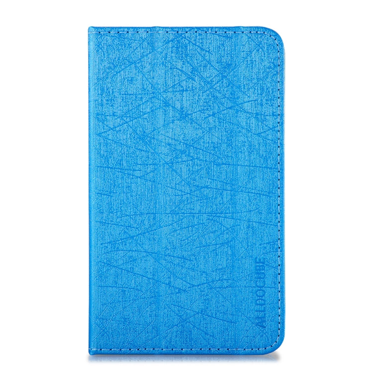 Steel Wire Texture Horizontal Flip Leather Case for Cube C1, with Three-folding Holder