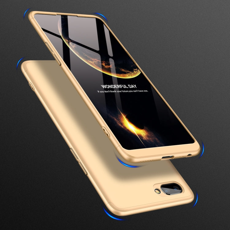 GKK Three Stage Splicing Full Coverage PC Case for OPPO A5 / A3s