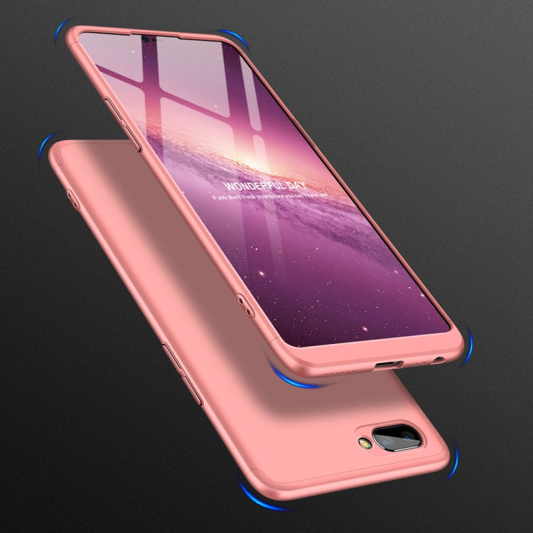 GKK Three Stage Splicing Full Coverage PC Case for OPPO A5 / A3s