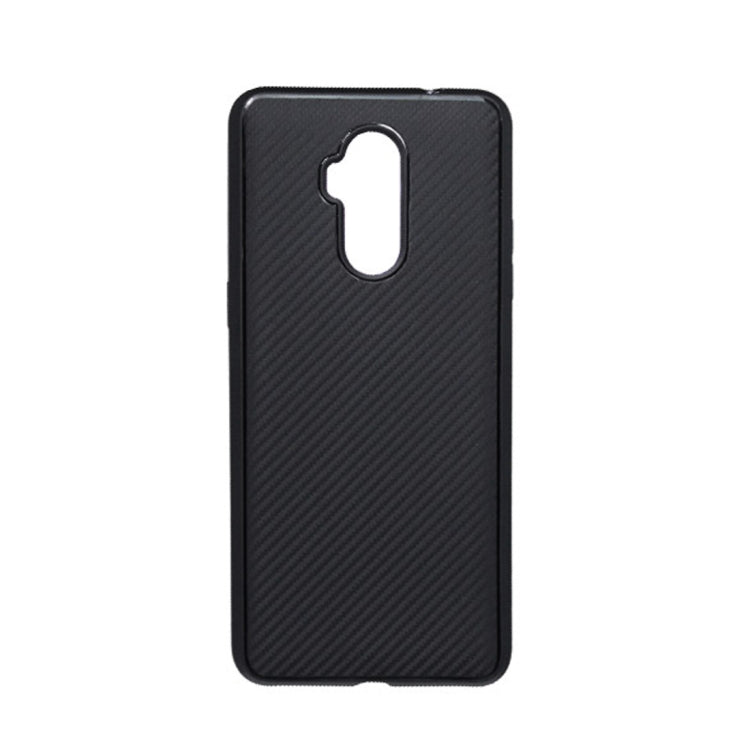Shockproof Carbon Fiber Texture TPU Case for ULEFONG P6000 Plus / Power L3 (Black)