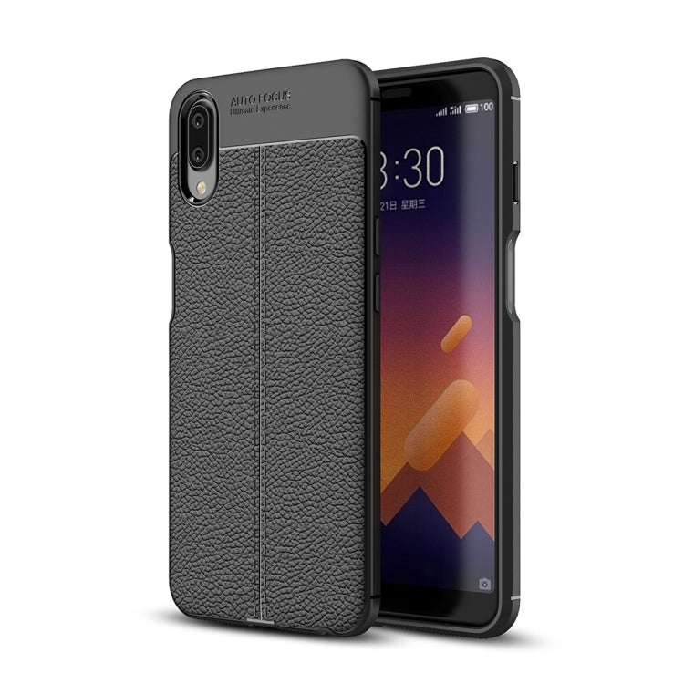 For Meizu Meilan E3 Litchi Texture Soft TPU Protective Case