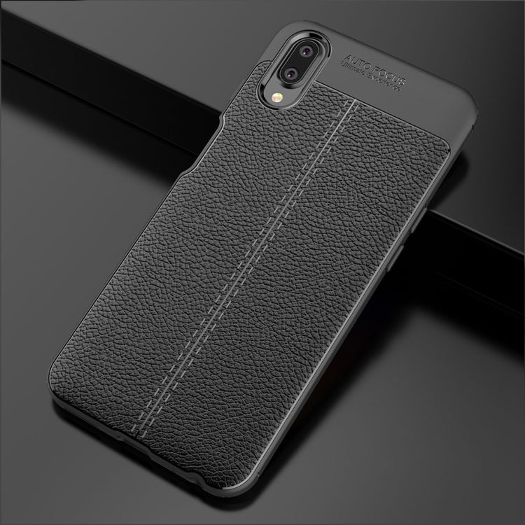 For Meizu Meilan E3 Litchi Texture Soft TPU Protective Case