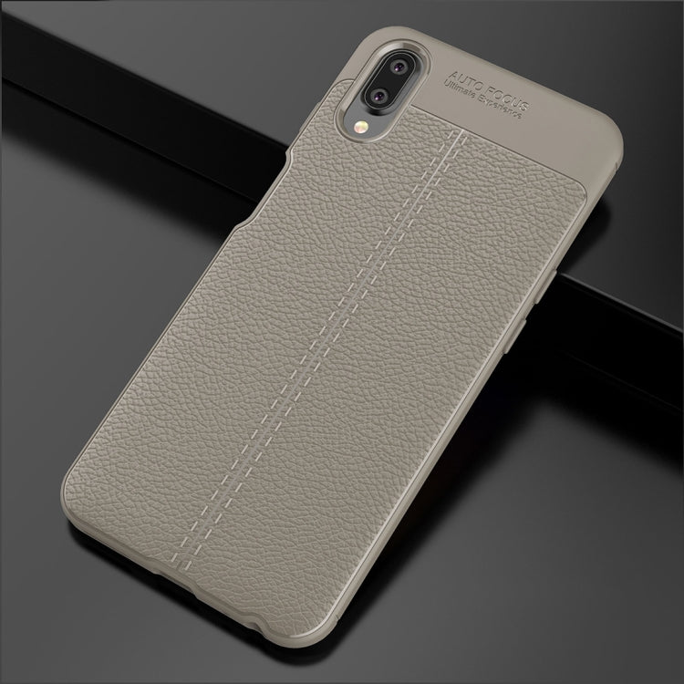 For Meizu Meilan E3 Litchi Texture Soft TPU Protective Case
