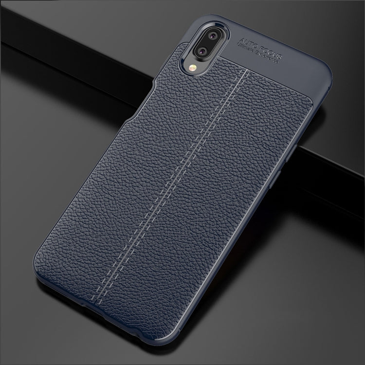 For Meizu Meilan E3 Litchi Texture Soft TPU Protective Case