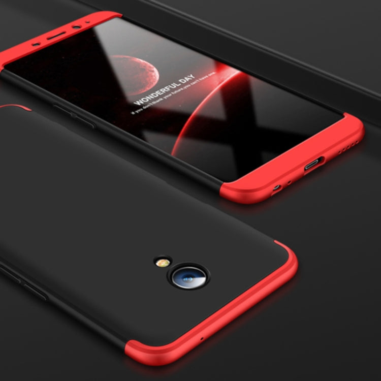 GKK Meizu Meilan M6s Three Stage Splicing 360 Degree Full Coverage PC Protective Case Back Cover