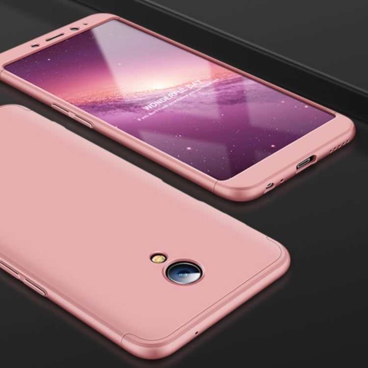 GKK Meizu Meilan M6s Three Stage Splicing 360 Degree Full Coverage PC Protective Case Back Cover