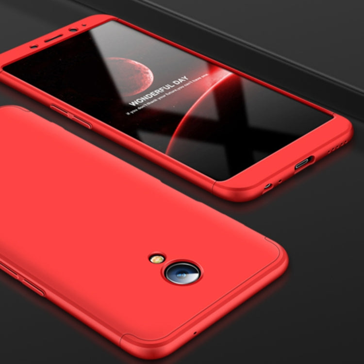 GKK Meizu Meilan M6s Three Stage Splicing 360 Degree Full Coverage PC Protective Case Back Cover