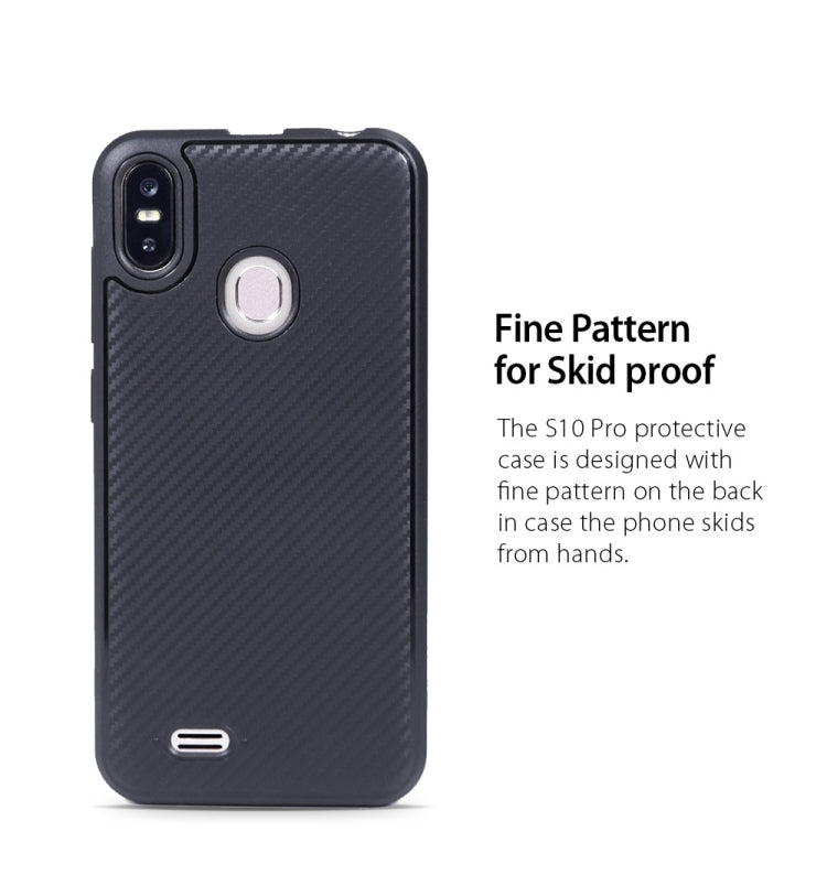 Drop-Resistance and Skid-Resistance TPU All round Protective Case for S10 Pro(Black)