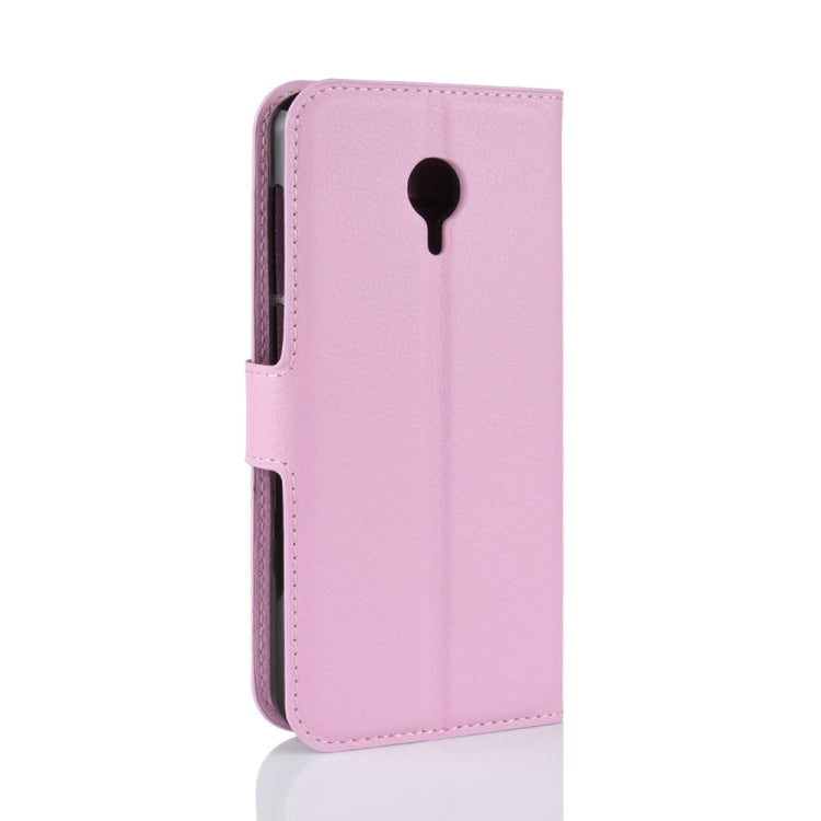 Litchi Texture Horizontal Flip Leather Case for Vodafone Smart N9 Lite / VFD 620, with Wallet & Holder & Card Slots