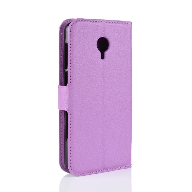 Litchi Texture Horizontal Flip Leather Case for Vodafone Smart N9 Lite / VFD 620, with Wallet & Holder & Card Slots