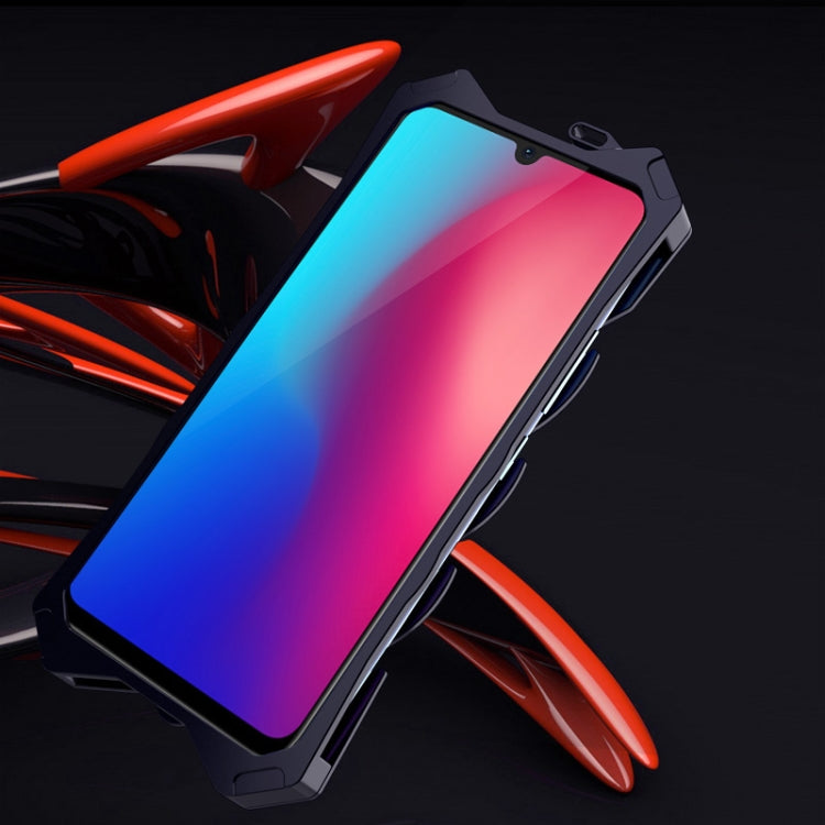 Vulcan Pattern Shockproof Protective Case for Vivo Y95(Black)