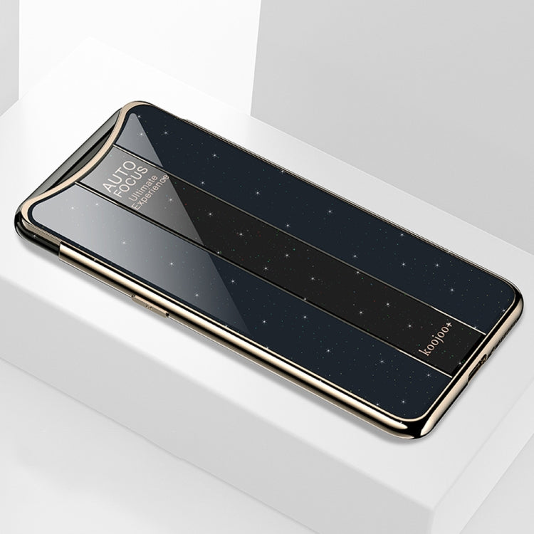 Electroplated Mirror Glass Case for OPPO Find X