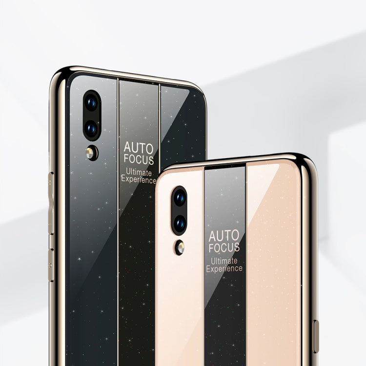 Electroplated Mirror Glass Case for Vivo NEX A