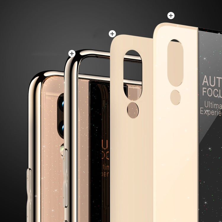 Electroplated Mirror Glass Case for Vivo NEX S