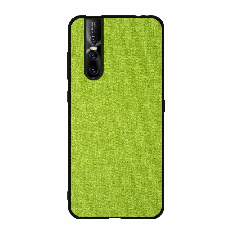 Shockproof Cloth Texture PC+ TPU Protective Case for Vivo V15 Pro