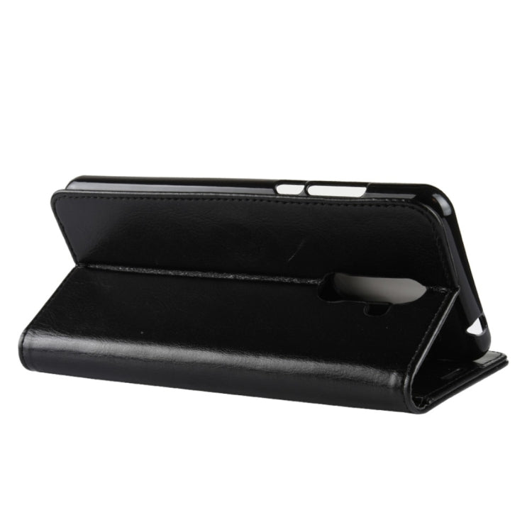 PU + TPU Crazy Horse Texture Horizontal Flip Leather Case for CUBOT X18 Plus, with Wallet & Holder & Card Slots