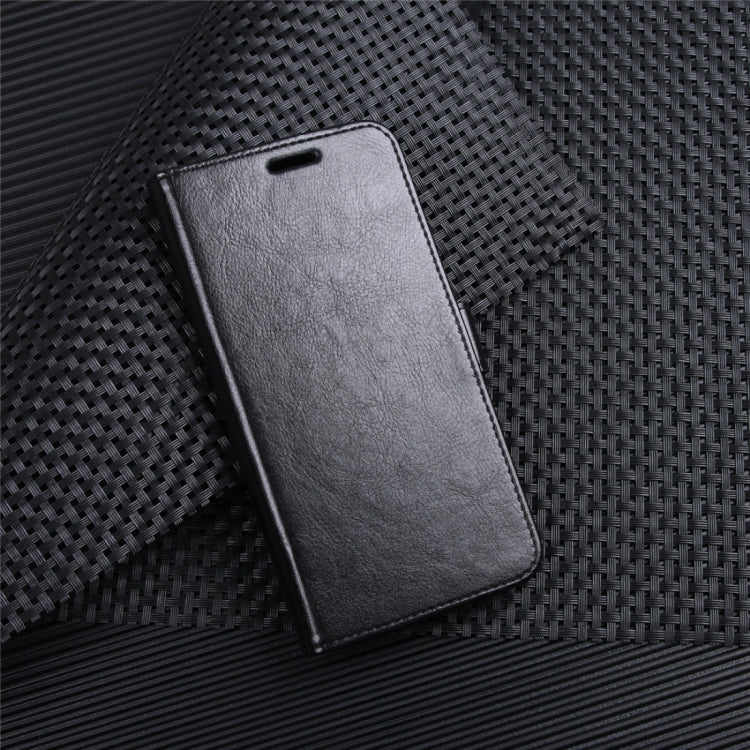 PU + TPU Crazy Horse Texture Horizontal Flip Leather Case for CUBOT X18 Plus, with Wallet & Holder & Card Slots