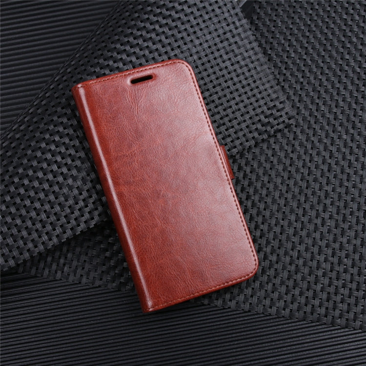 PU + TPU Crazy Horse Texture Horizontal Flip Leather Case for CUBOT X18 Plus, with Wallet & Holder & Card Slots