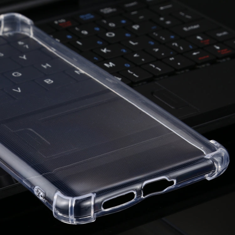 For Vivo iQOO 5 5G Four-Corner Shockproof Ultra-Thin Transparent TPU Case