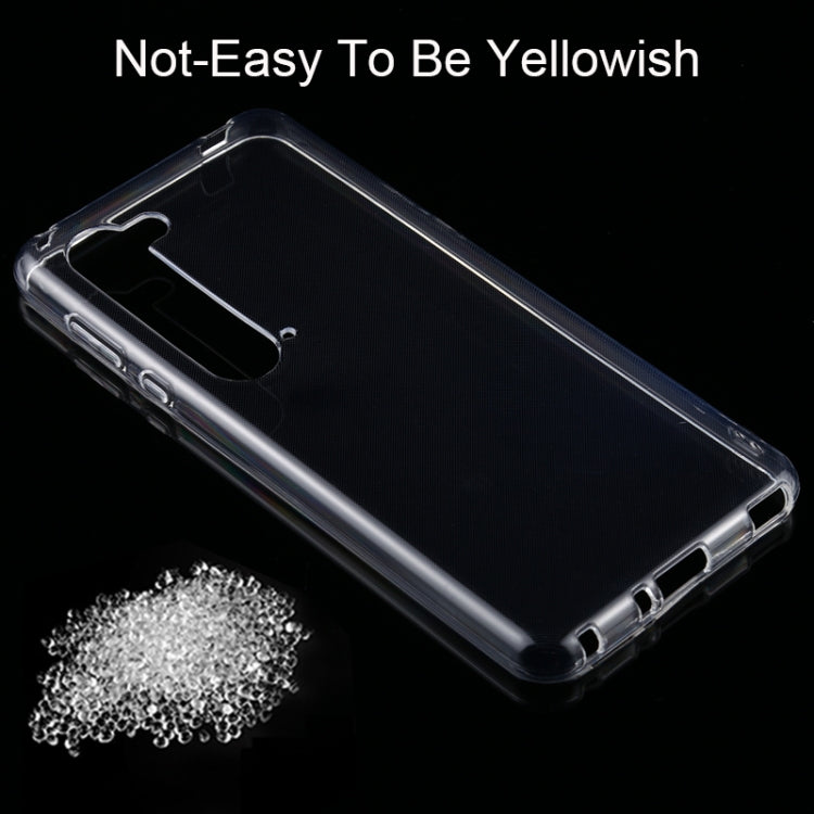 For Sharp Aquos R5G 0.75mm Ultra-thin Transparent TPU Soft Protective Case