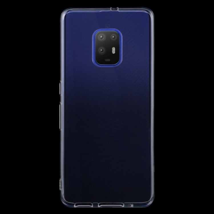 For Fujitsu Arrows 5GF-51A 0.75mm Ultra-thin Transparent TPU Soft Protective Case